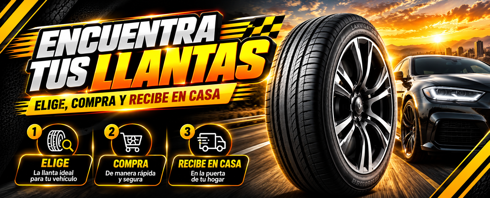 Encuentra tus llantas en casa (1) 225/75 R16C LANVIGATOR BANGER HT LT 115/112S